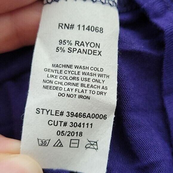 Ten Sixty Sherman Blue Gigi Cutout Short Sleeve Crewneck Tee NEW Girls XL - Picture 6 of 6